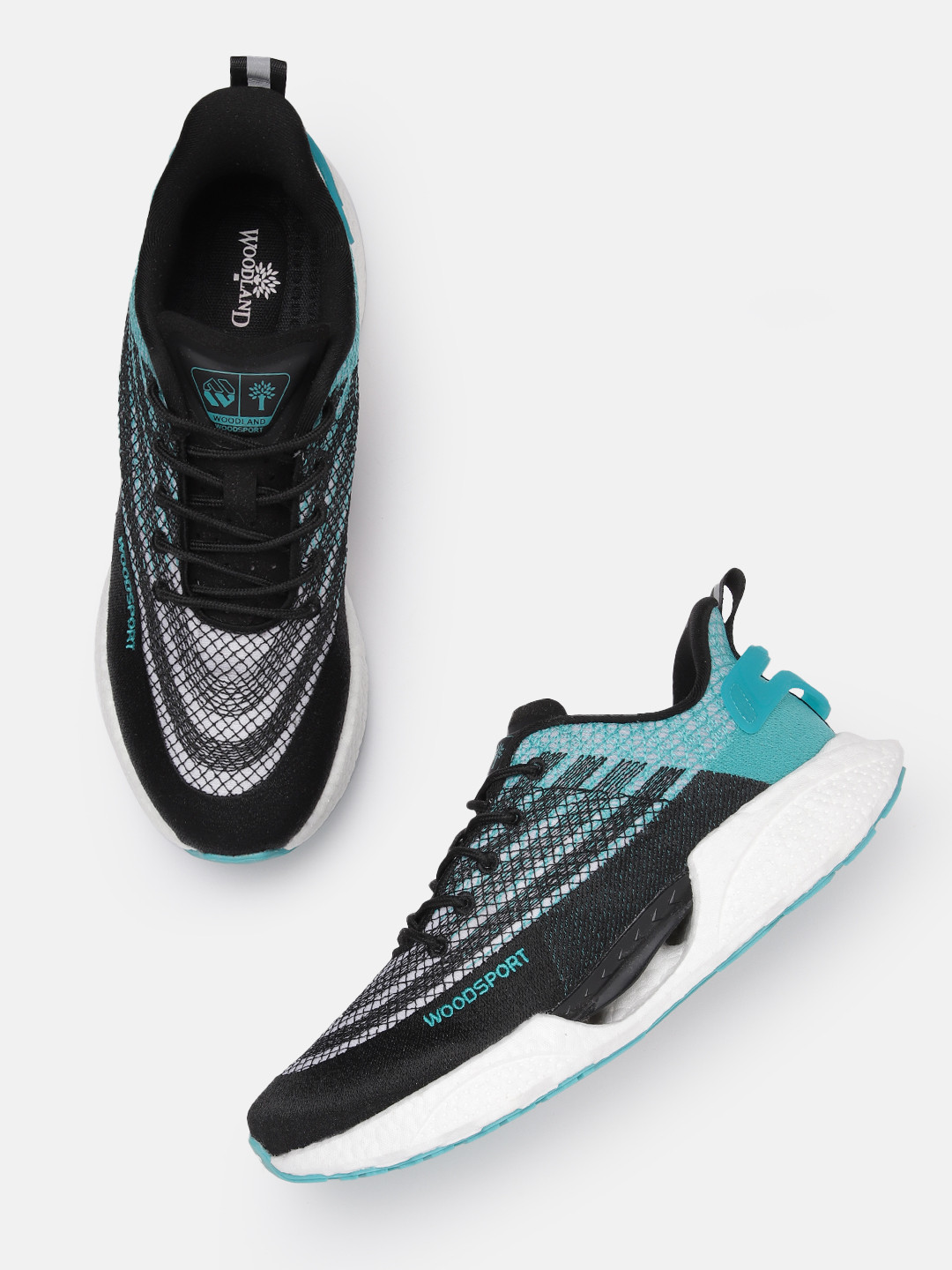 Woodland Men Patterned Running Shoes