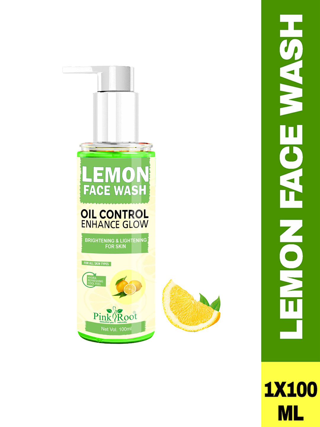 Pink Root Lemon Face Wash-100ml