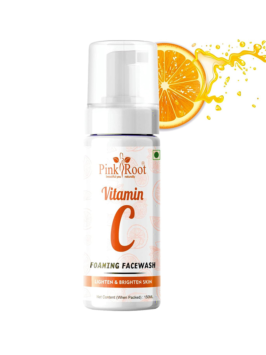 Pink Root Vitamin C Foaming Face Wash - 150 ml