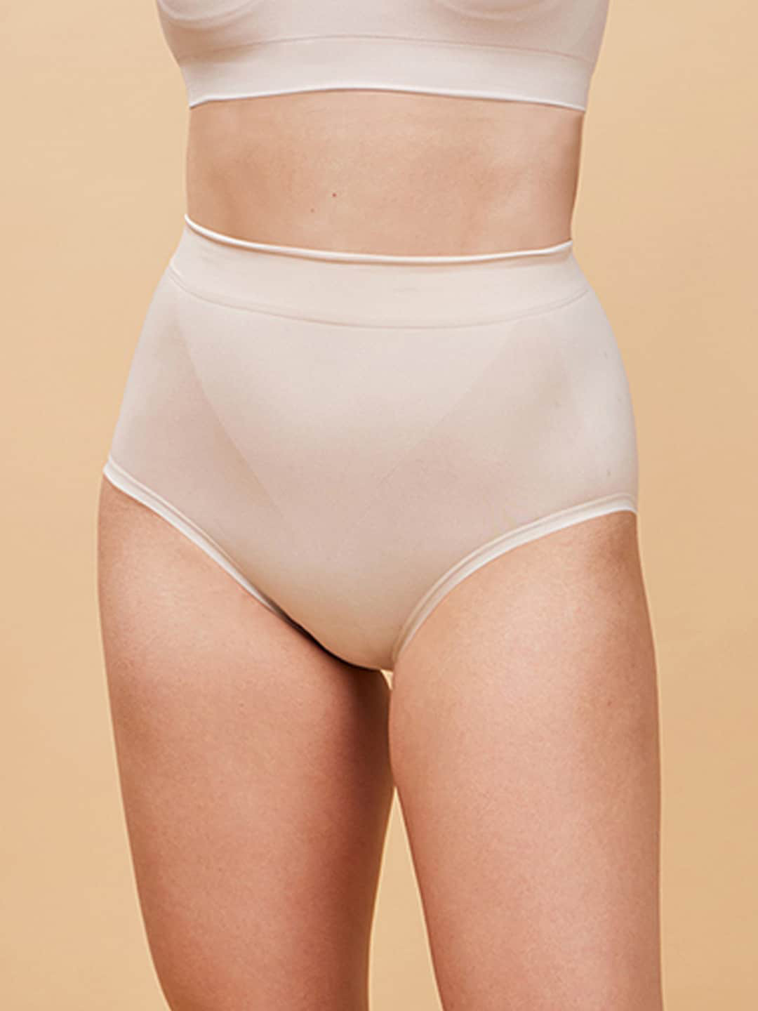 Enamor Mid-Waist Tummy Tucker With Slip-Proof Comfort Hipster Briefs