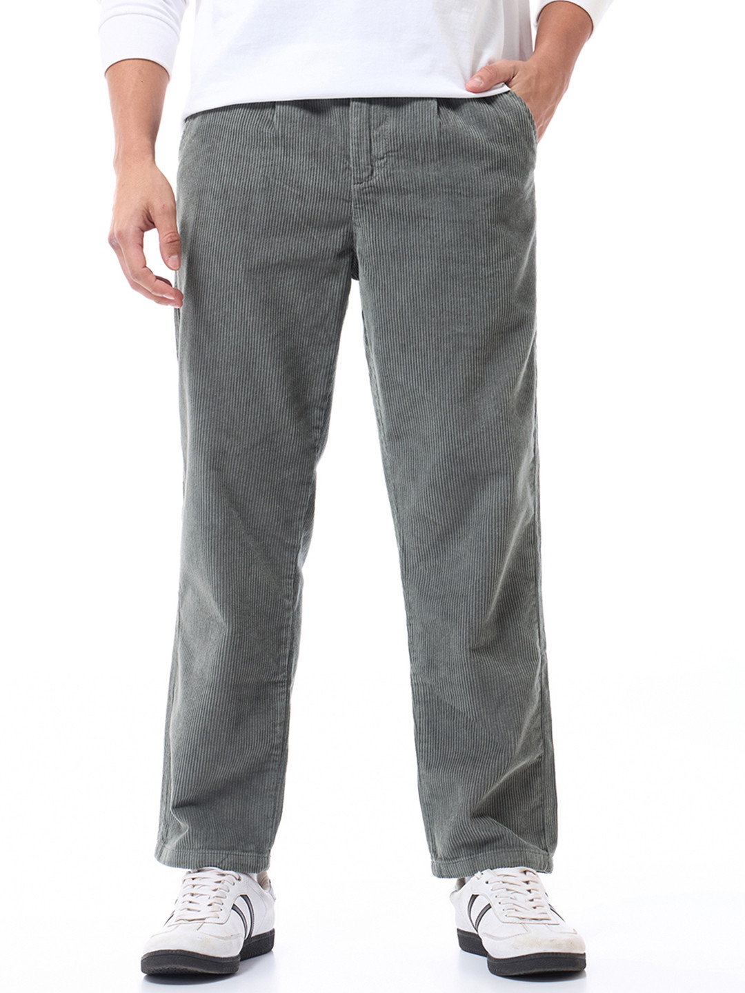 Bewakoof Men Grey Pants