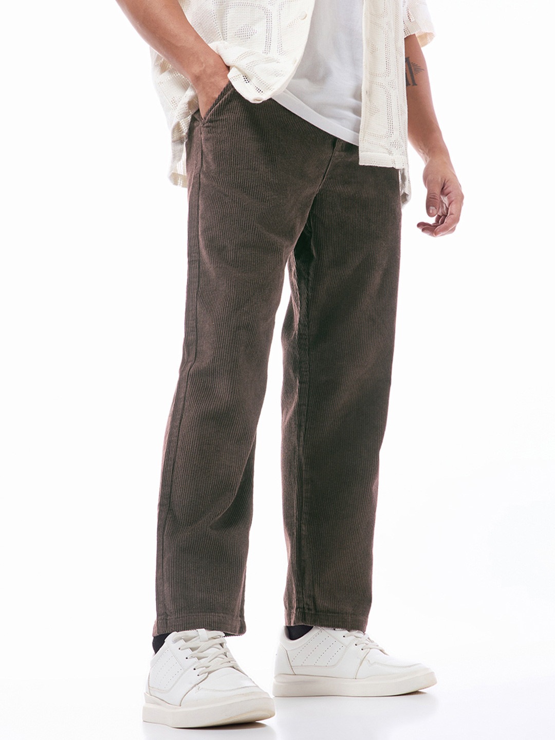 Bewakoof Men Brown Pants