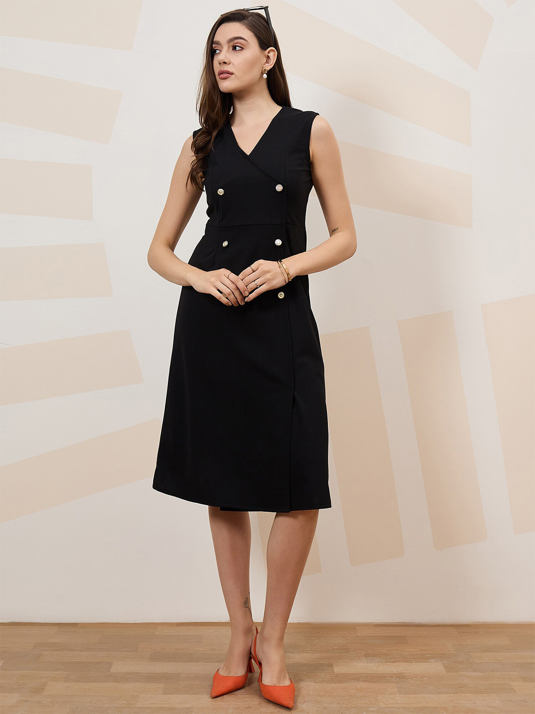 Athena Immutable Scuba Formal A-Line Dress