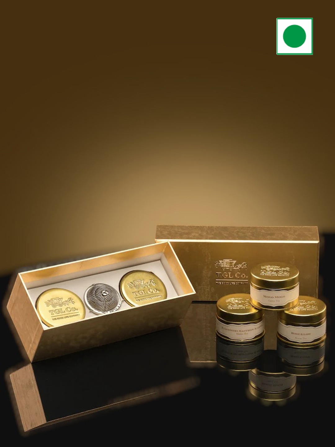 TGL Co. Set Of 3 Luxe Gold- Tea-100gm