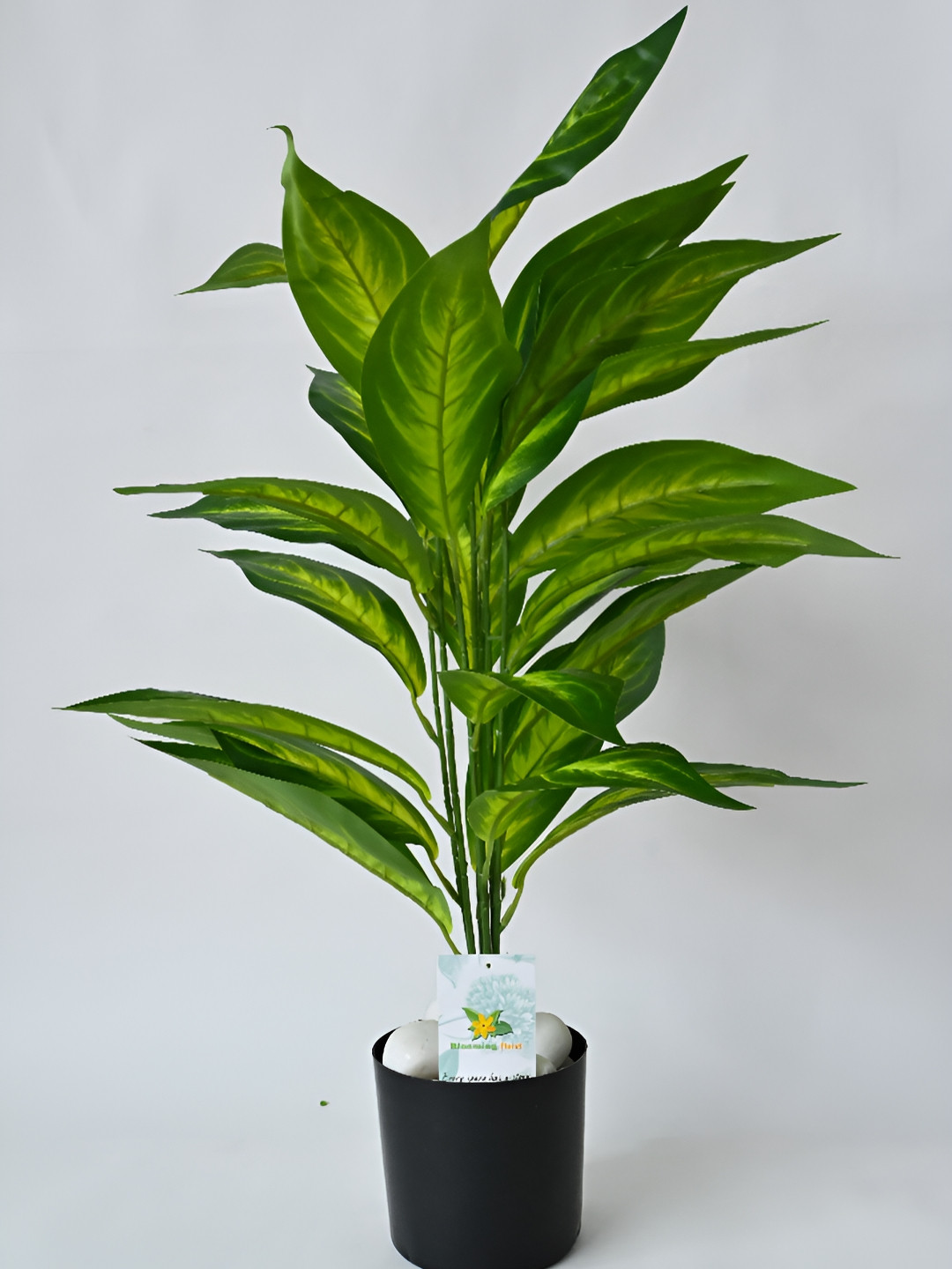 Blooming Floret Green Amoena Artificial Plant With Pot