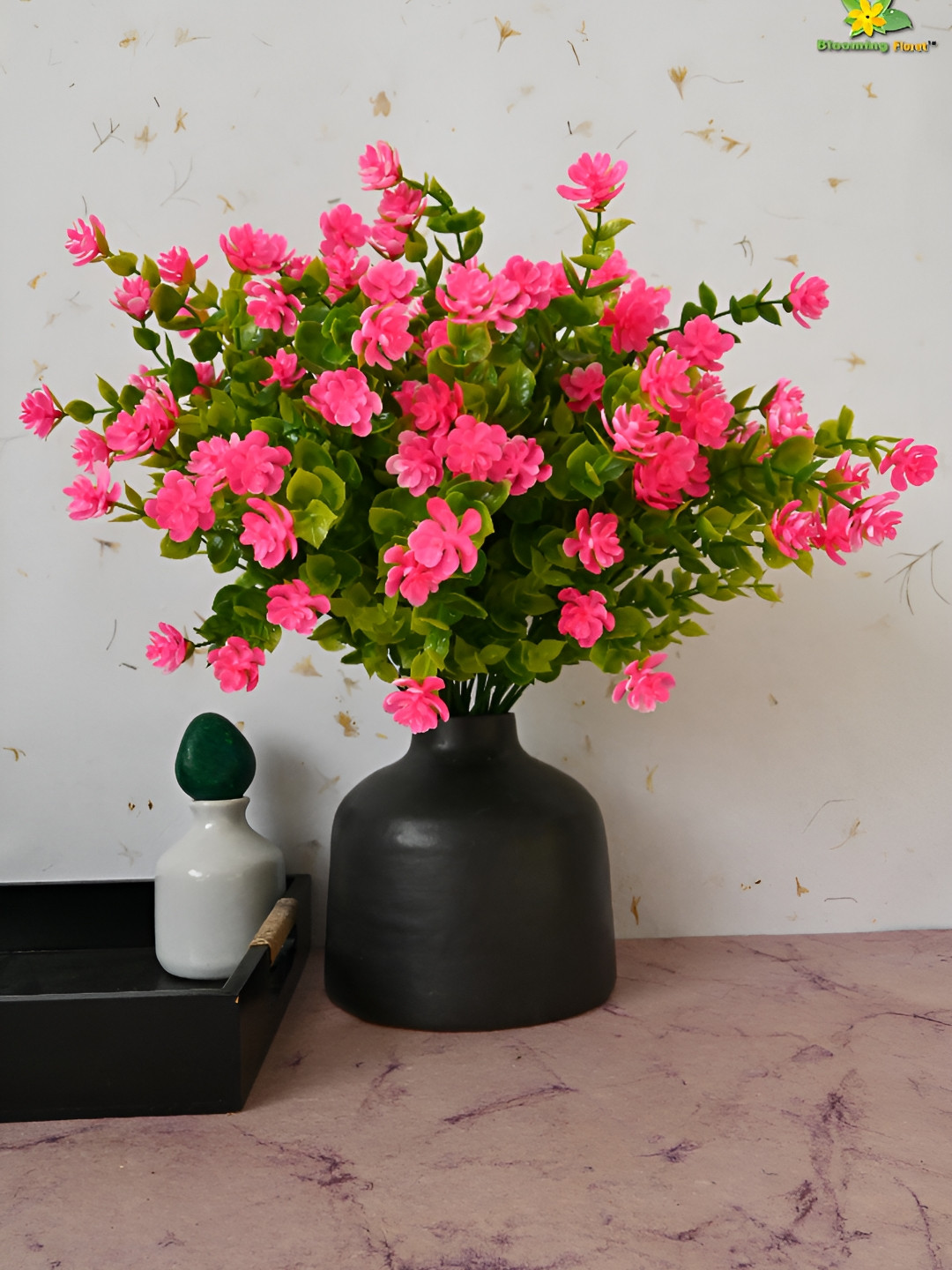 Blooming Floret Pink Alstroemeria Artificial Flower