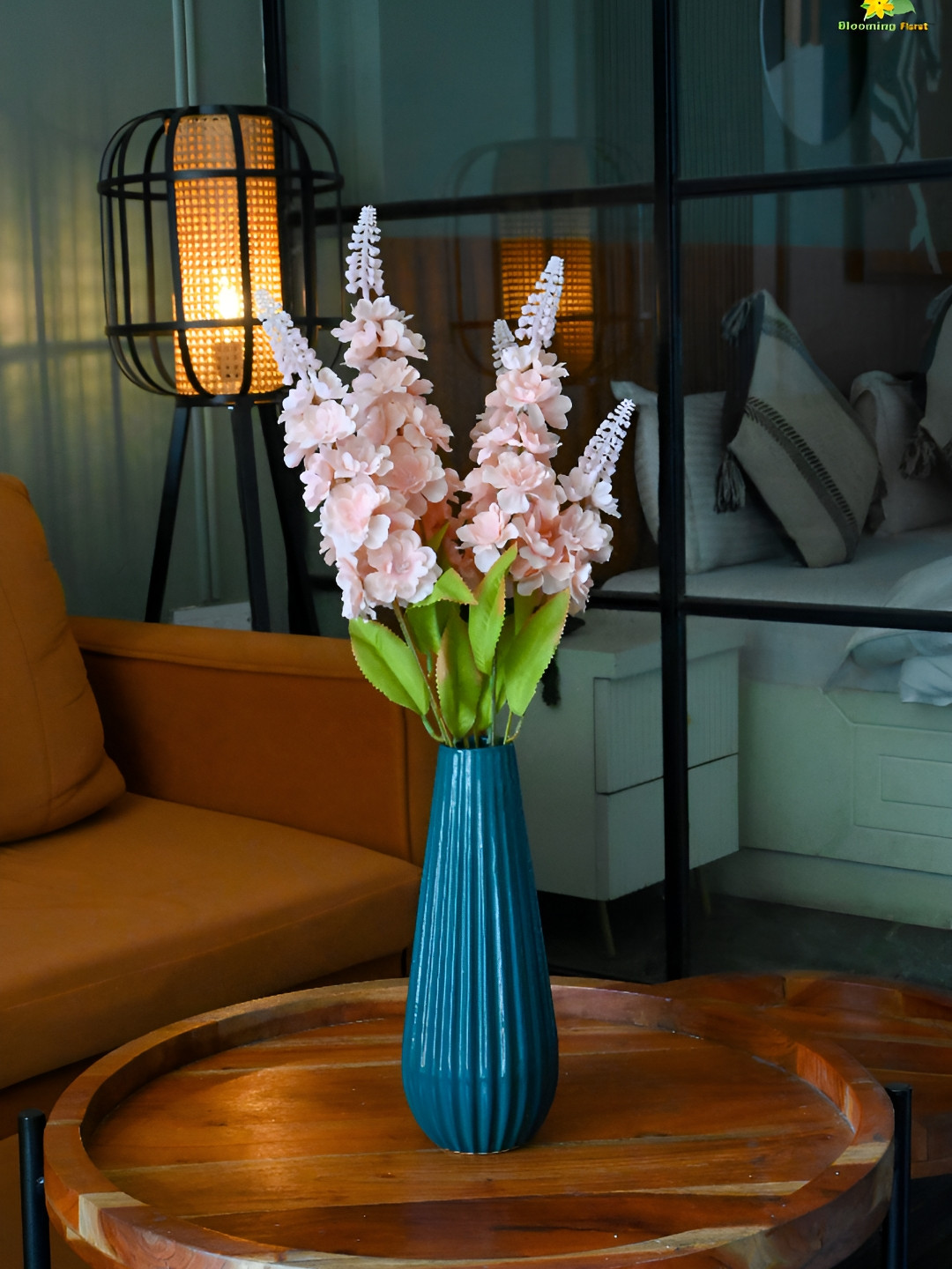 Blooming Floret Pink & Green Snapdragon Artificial Flower