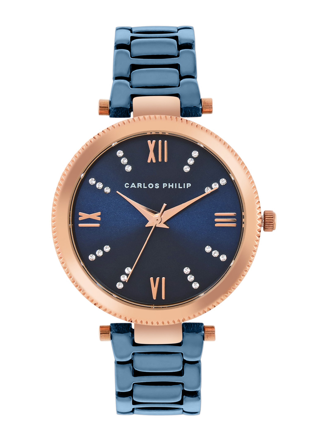 CARLOS PHILIP Women Embellished Dial Analogue Watch ES B01707M-2