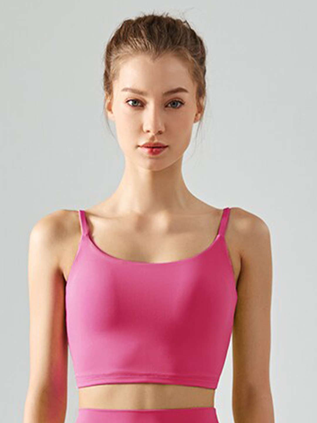 JC Collection Removable Padding Full Coverage Workout Bra With 360 Degree Support