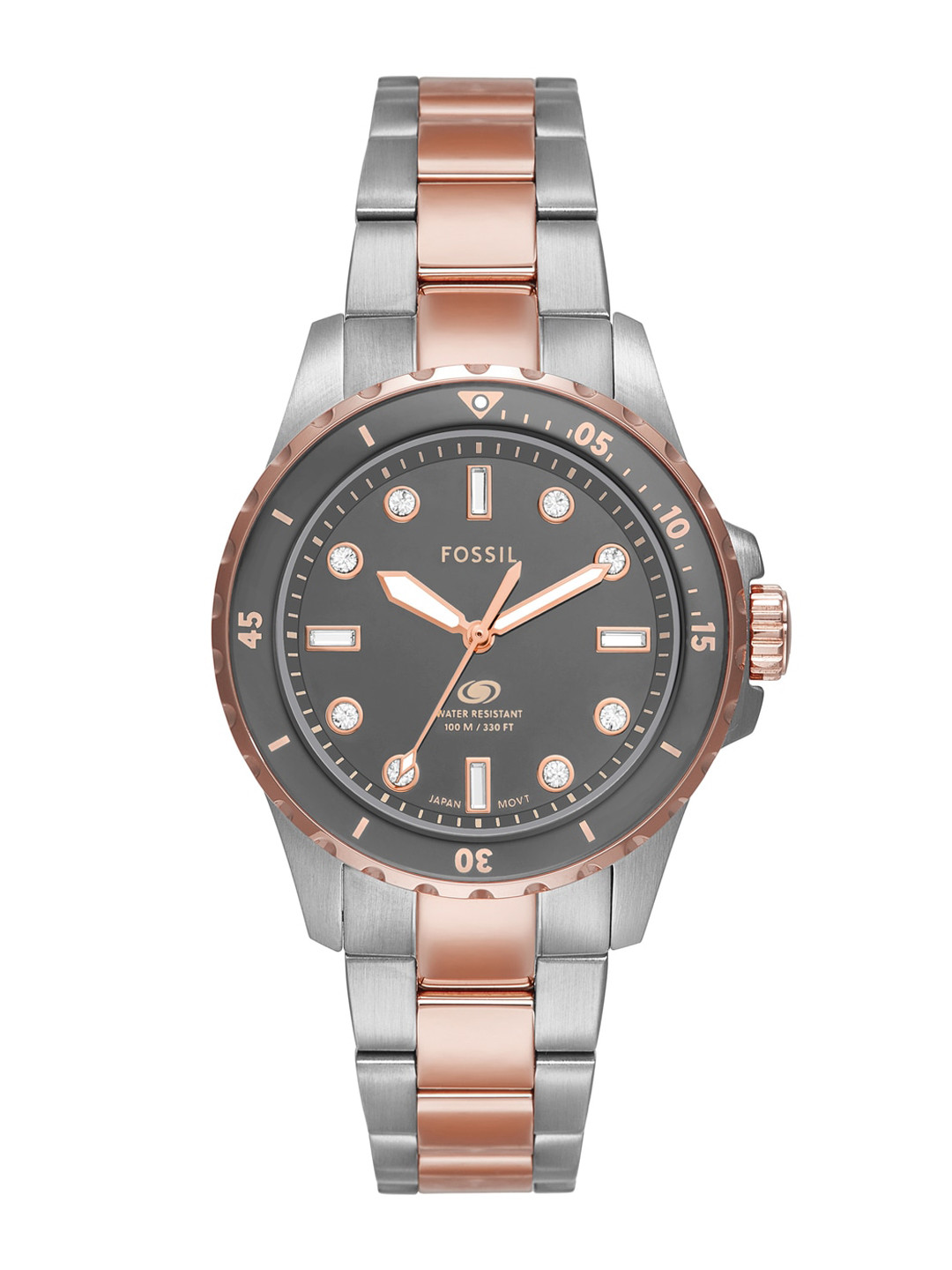 Fossil Women Embellished Analogue Watch ES5348