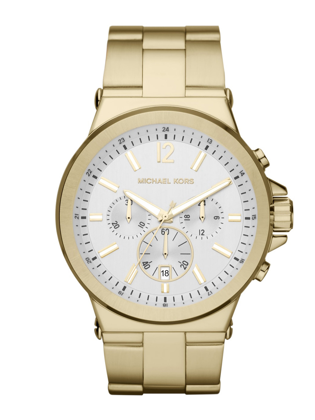 Michael Kors Men Stainless Steel Bracelet Style Straps Analogue Watch MK8278