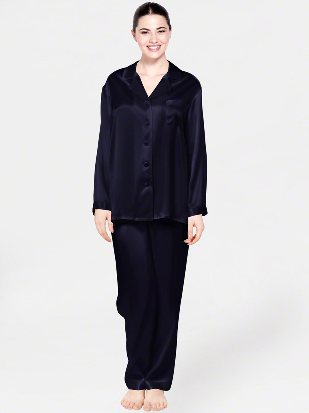 Bella Babe by SK Cuban Collar Shirt & Pyjamas