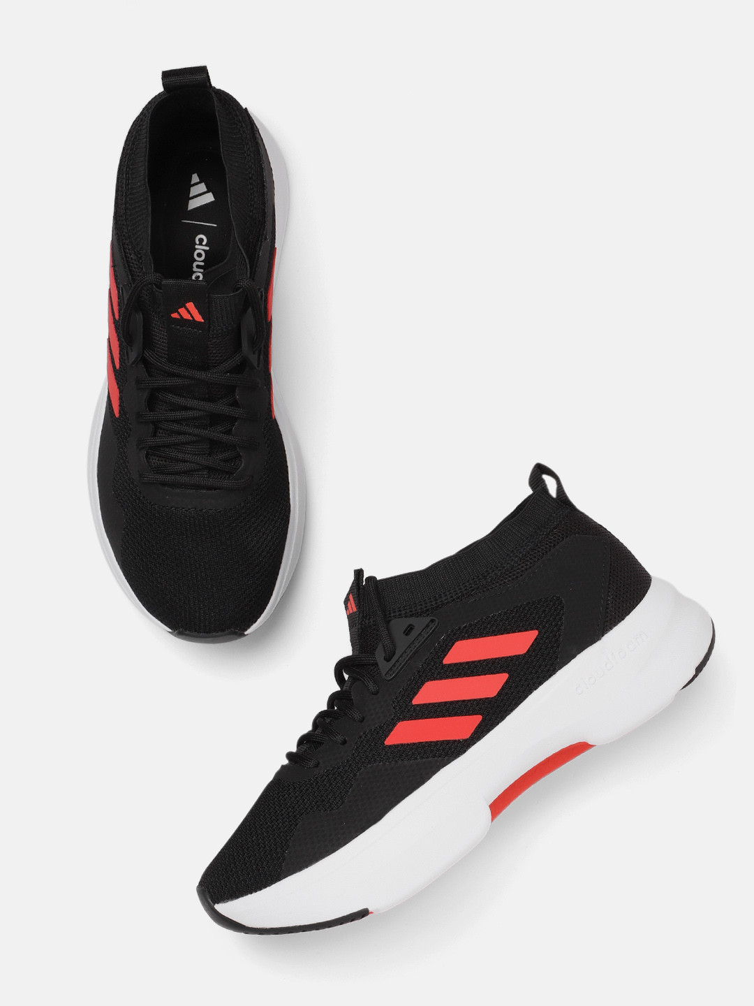 ADIDAS Men Airstride Cloudfoam Woven Design Walking Shoes