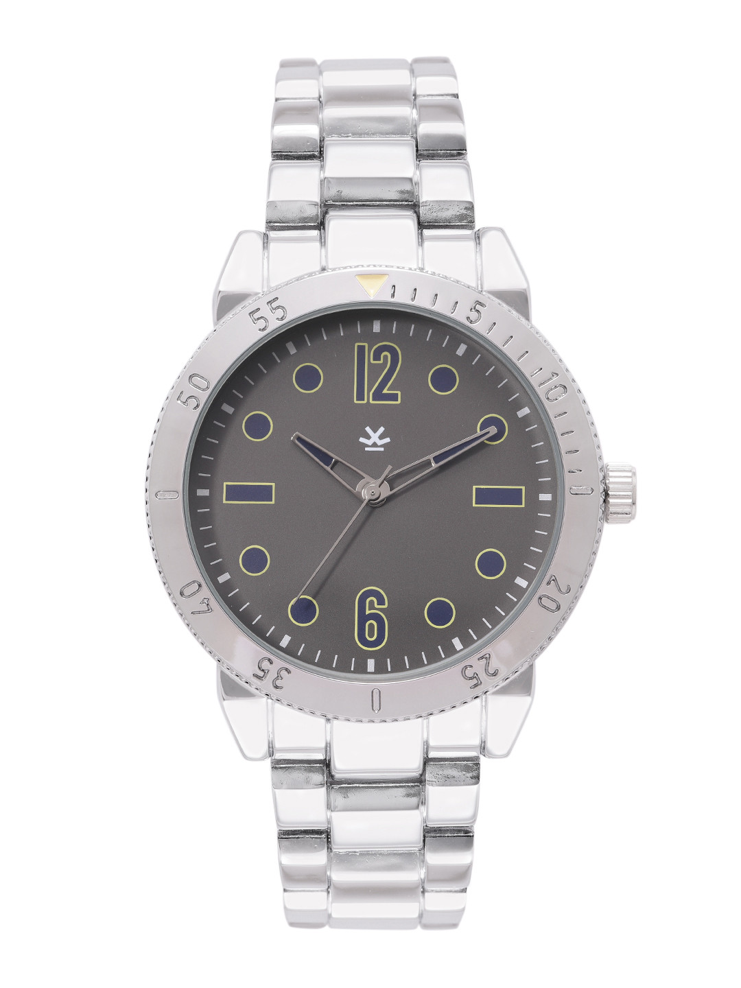 WROGN Men Dial & Stainless Steel Bracelet Style Straps Analogue Watch MFB-PN-TZ3004