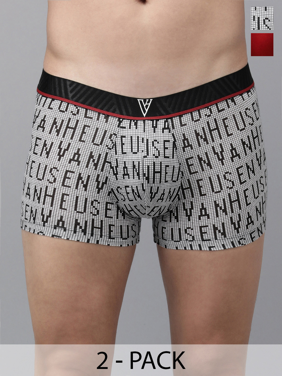 Van Heusen Pack Of 2 Mid-Rise Trunk 15558560-1-15558464
