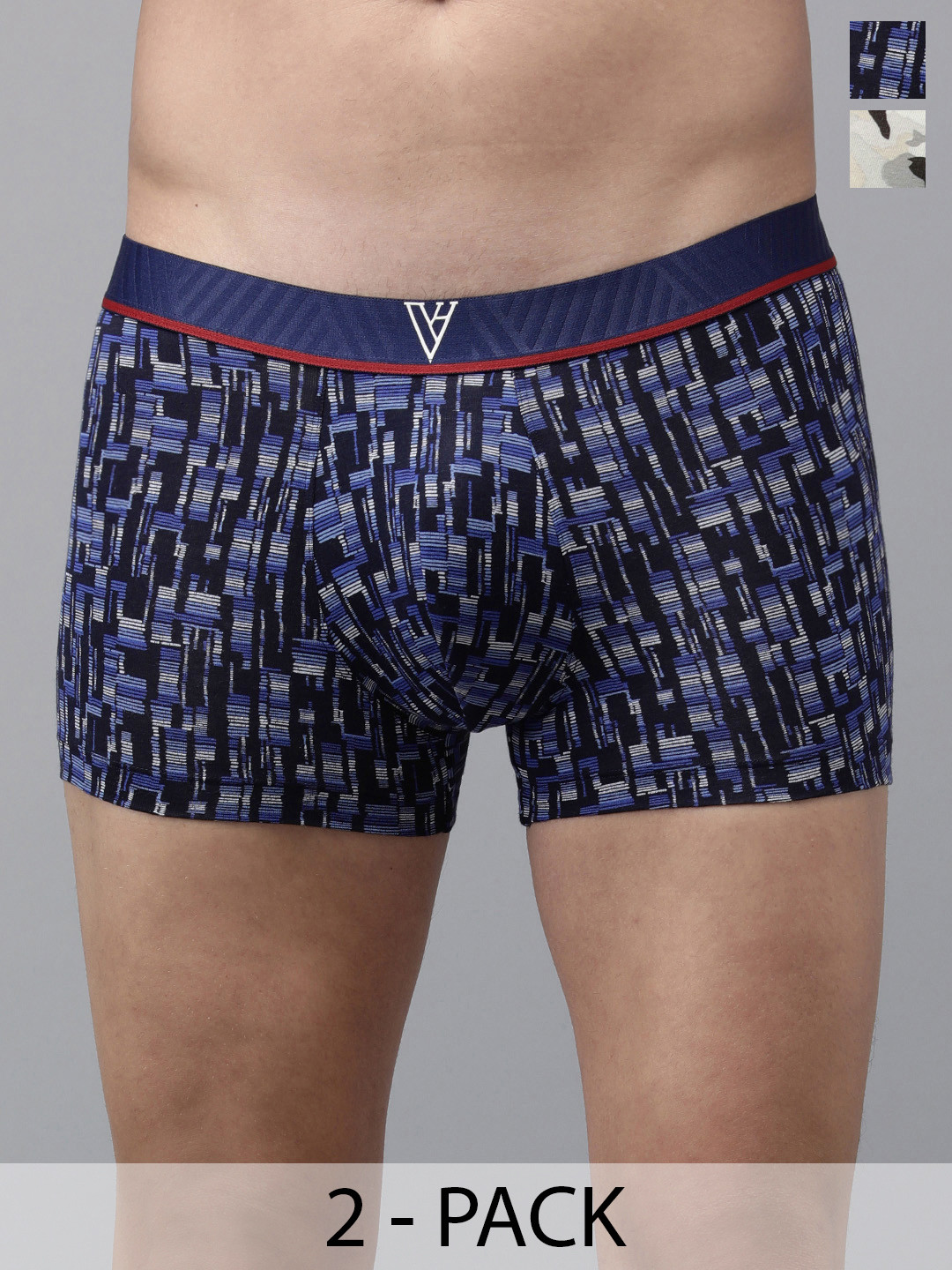 Van Heusen Pack Of 2 Mid-Rise Trunk 15558526-1-15672760