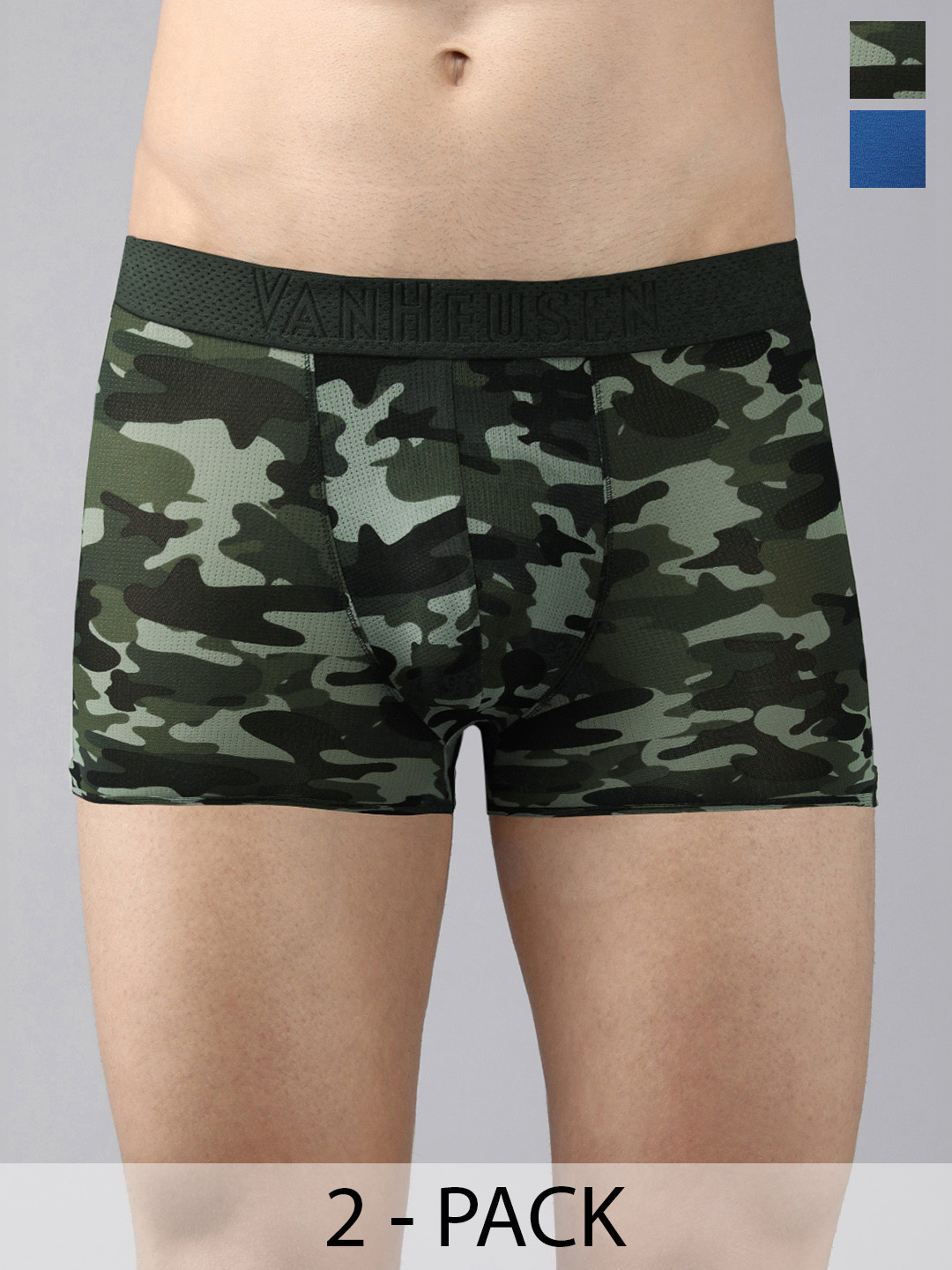 Van Heusen Pack Of 2 Mid-Rise Trunk 16695958-1-16696088