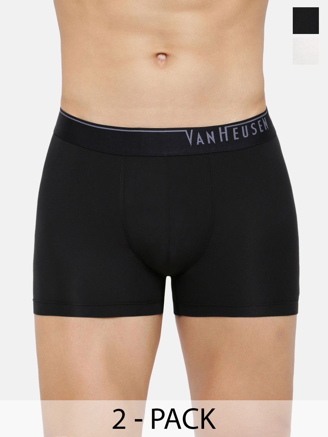 Van Heusen Pack Of 2 Mid-Rise Trunks 10590916-1-10591006