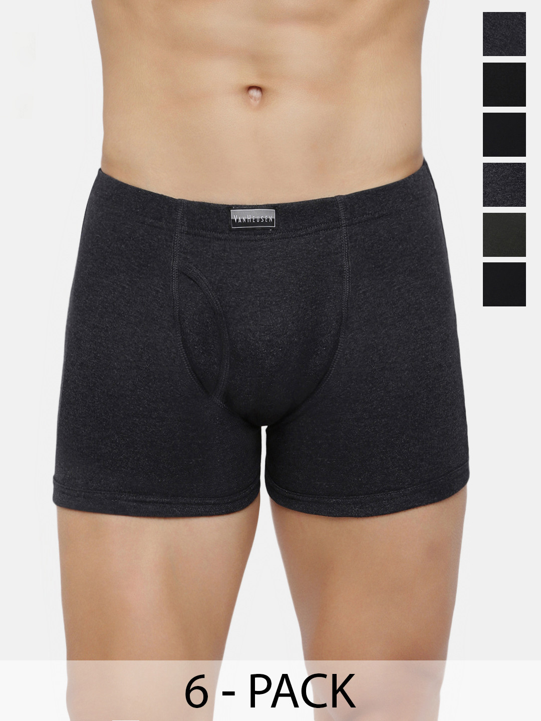 Van Heusen Pack Of 6 Anti Bacterial Trunks