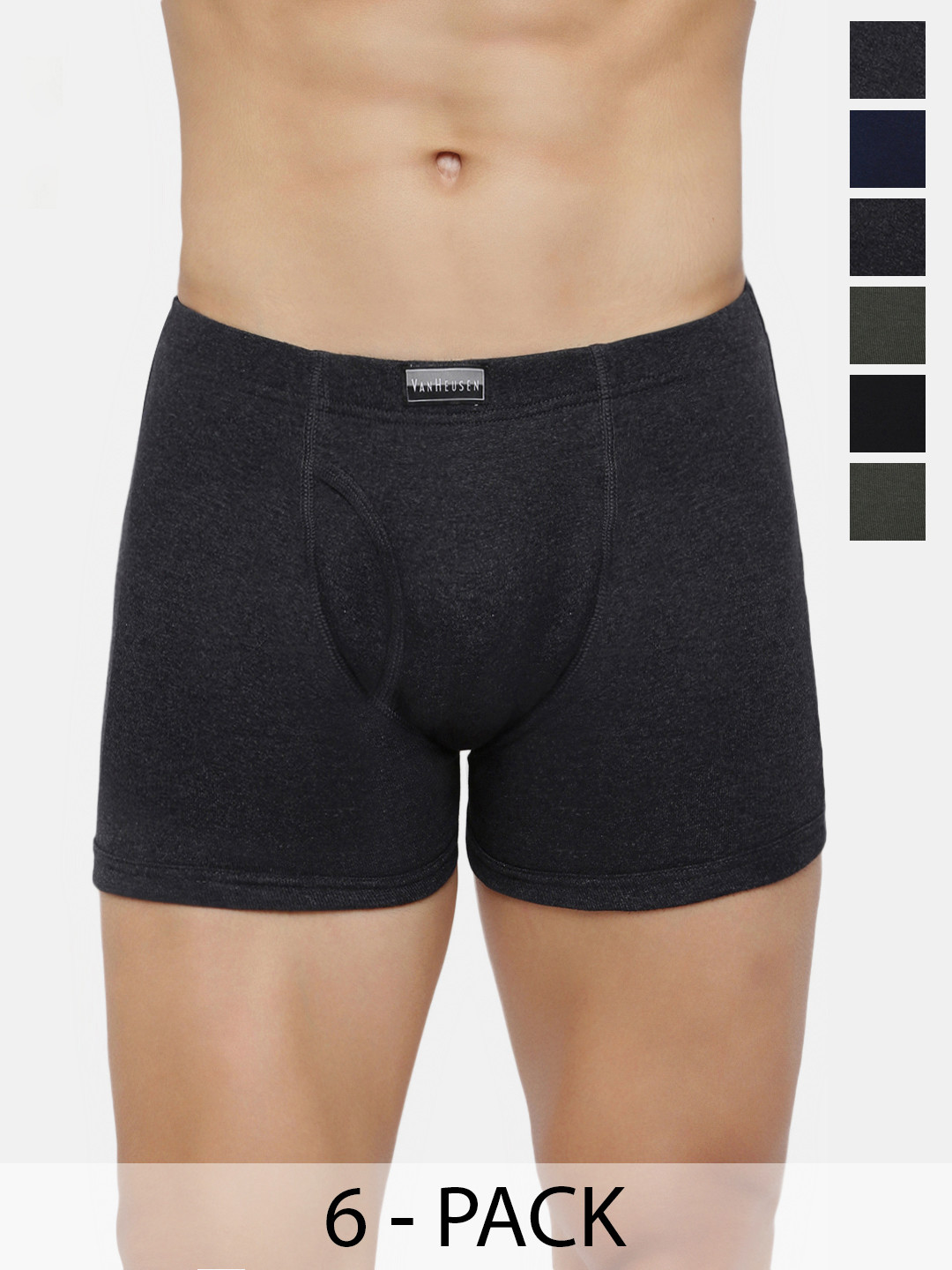 Van Heusen Pack Of 6 Anti Bacterial Trunks