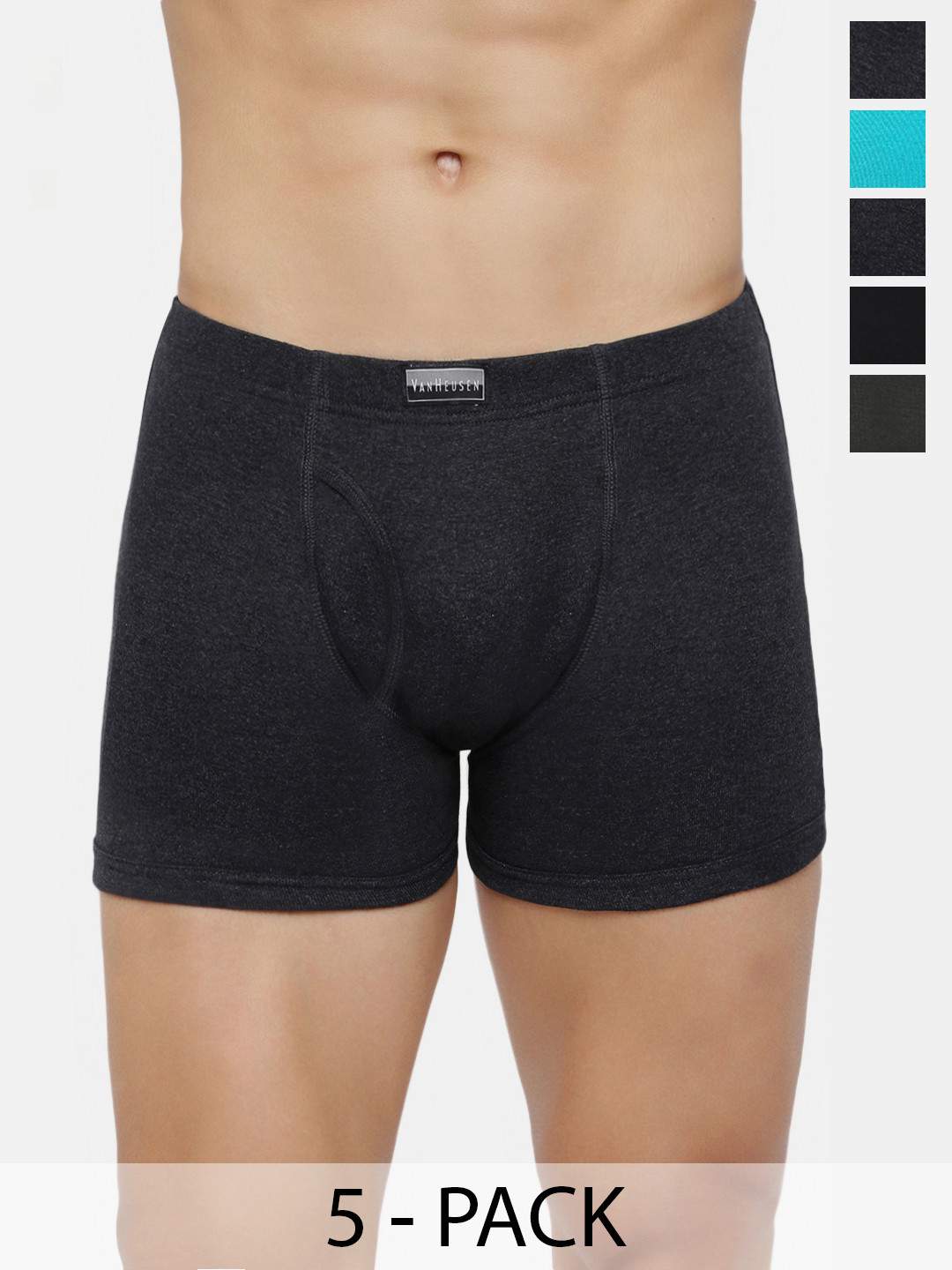 Van Heusen Pack Of 5 Anti Bacterial Trunks