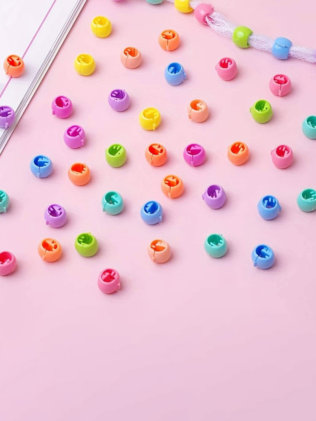 LYTIX Girls Set Of 50 Assorted Mini Hair Claw Clips