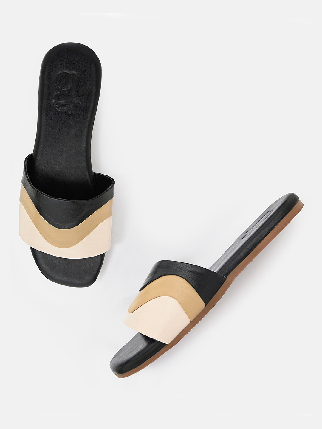 Elevato Women Open Toe Flats