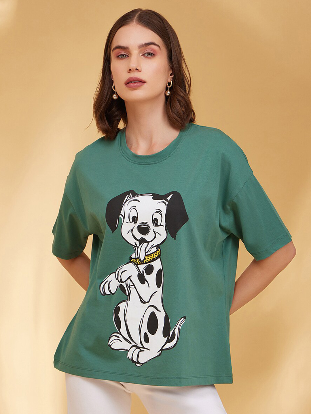 Kazo Printed Disney Boxy T-shirt