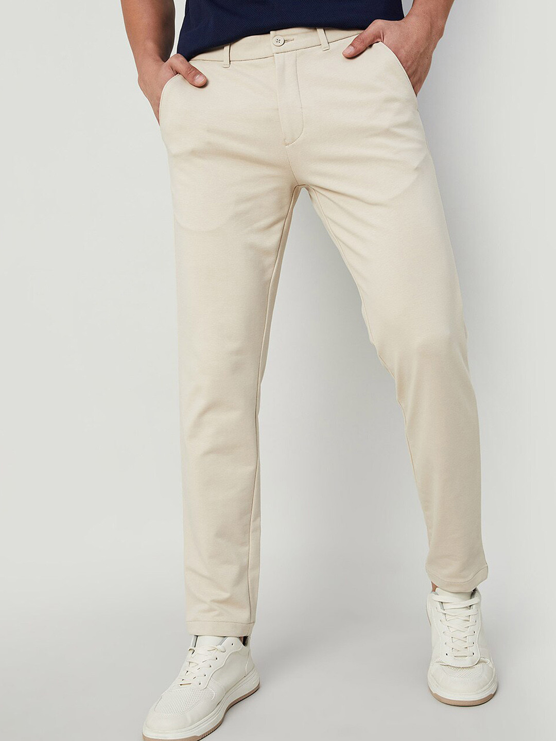 CODE by Lifestyle Men Tapered Fit Cotton Trouser