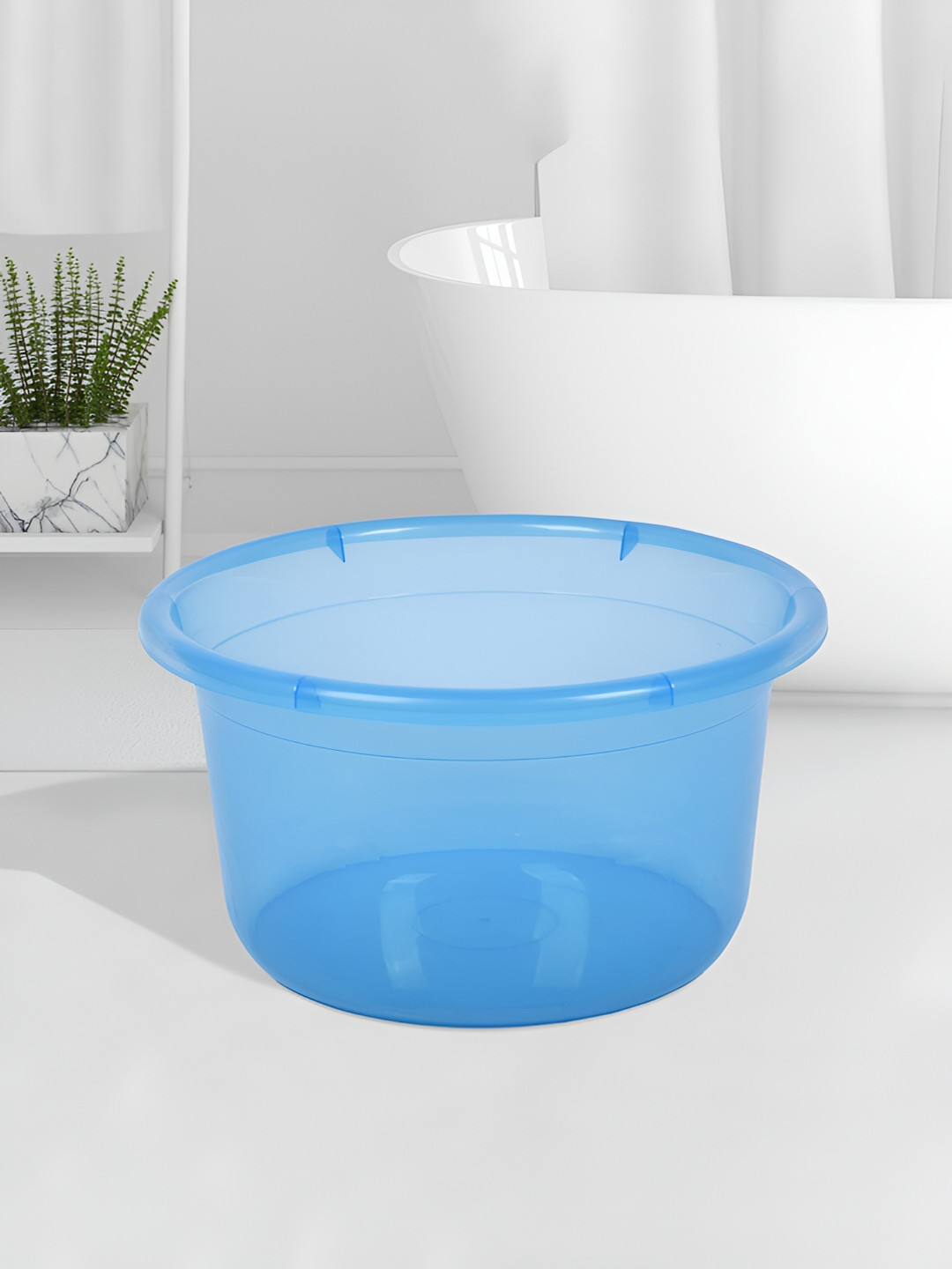 Kuber Industries Blue Classic Bath Accessories Set