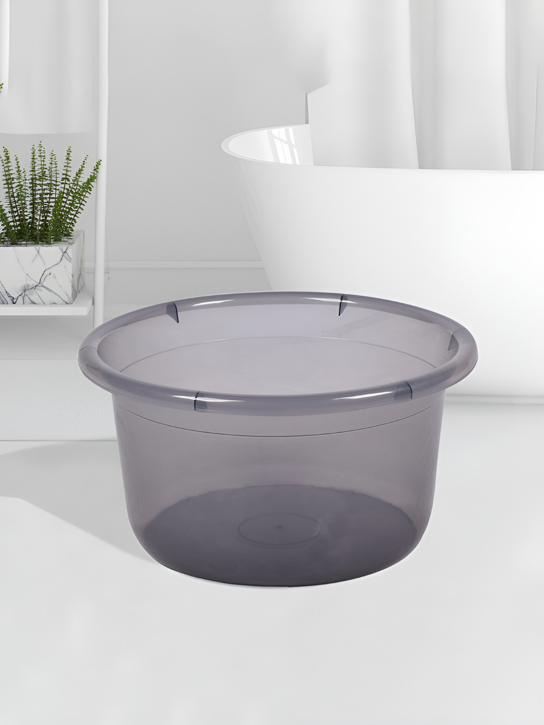 Kuber Industries Grey Classic Bath Accessories Set