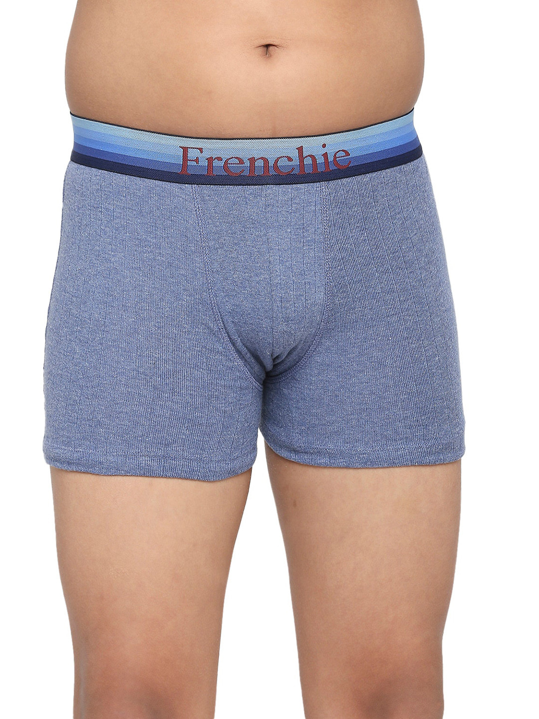 FRENCHIE Teen Boys Pure Cotton Trunk FR-BI-TR-U1902-1X5-Blue-XS