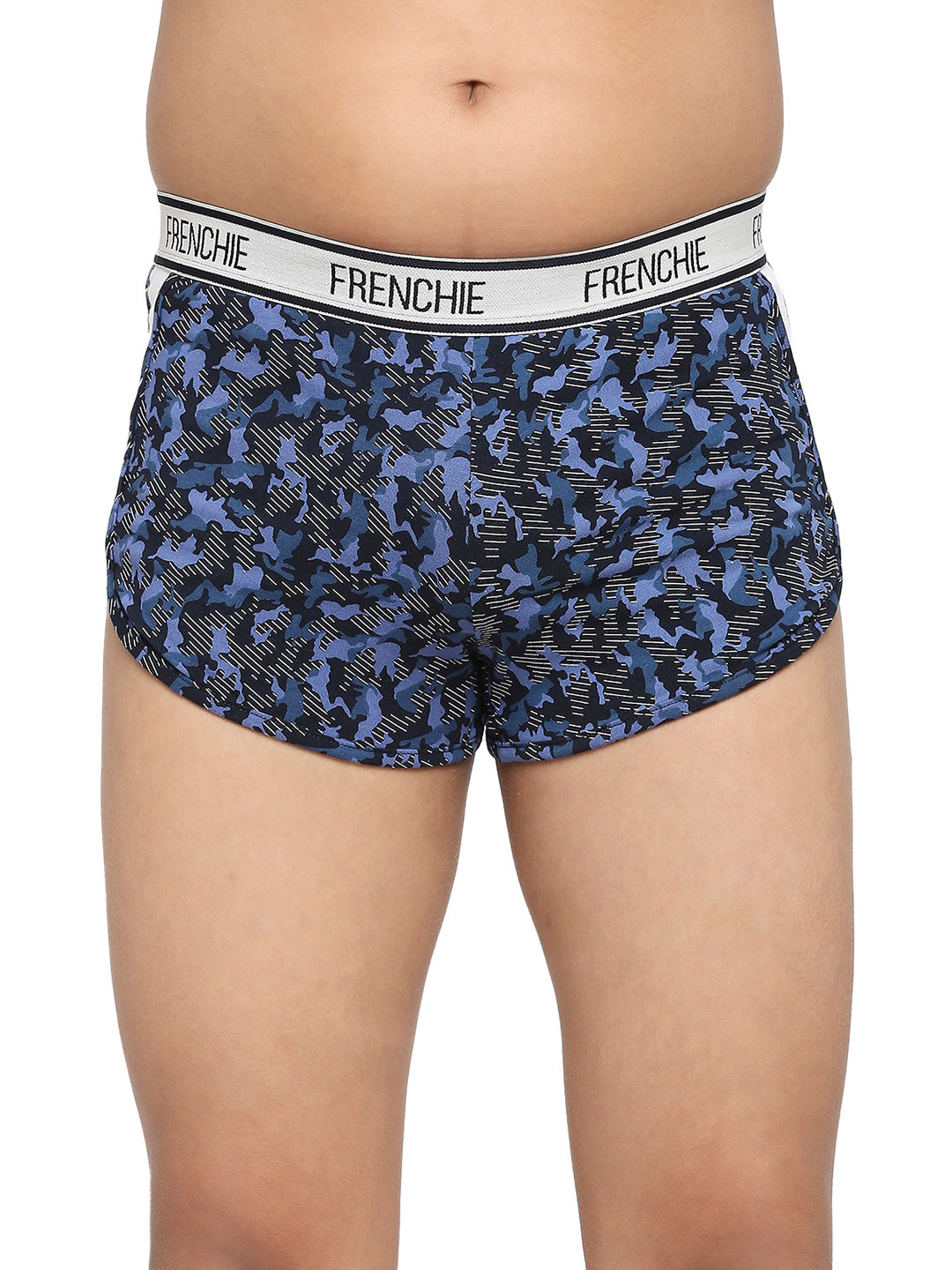 FRENCHIE Printed Pure Cotton Trunk FR-BI-TR-U1905-1X5-Navy-XS