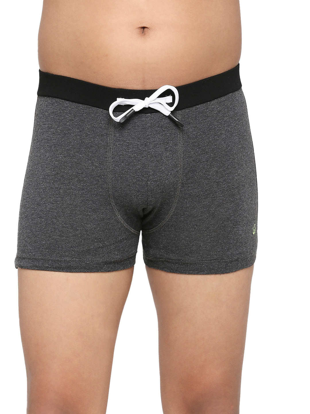 FRENCHIE Teen Boys Pure Cotton Trunk FR-BI-TR-U1914-1X5-DarkGrey-XS
