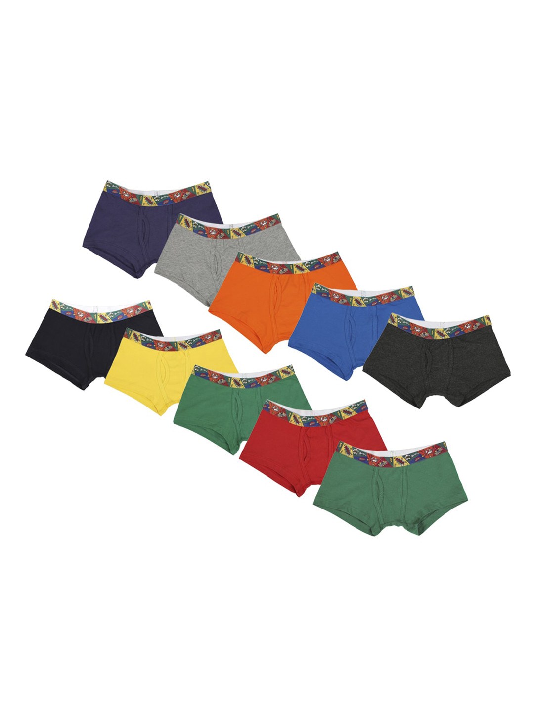 BRAT Boys Pack Of 2 Assorted Trunks BR-BI-TR001-OE-2X5-AS05-6