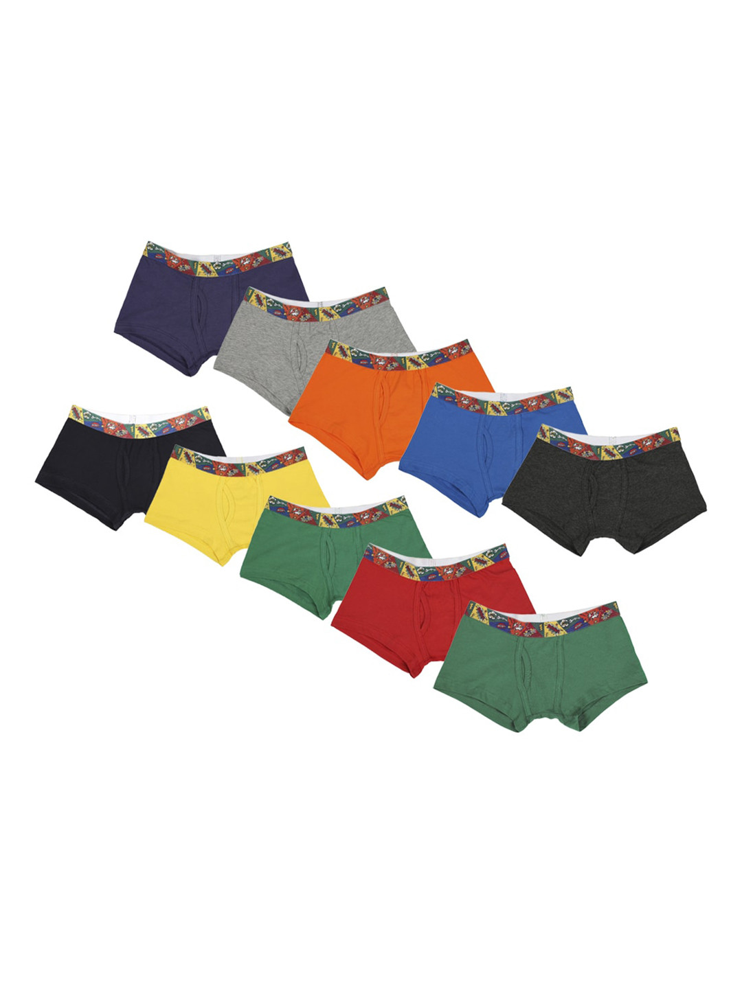 BRAT Boys Pack Of 2 Assorted Trunks BR-BI-TR001-OE-2X5-AS04-6