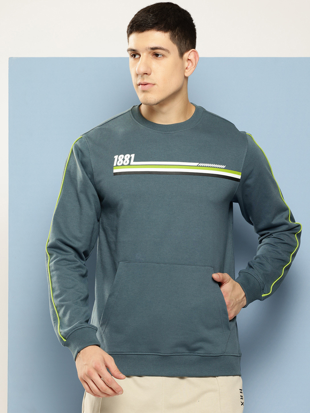 Slazenger Men Striped Sweatshirt