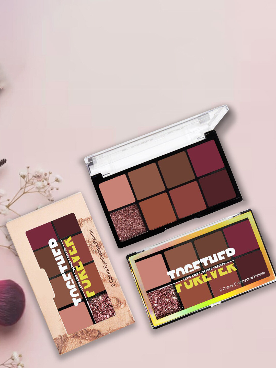 Adbeni Together Forever Color Eyeshadow Palette - 12g - Shade 02