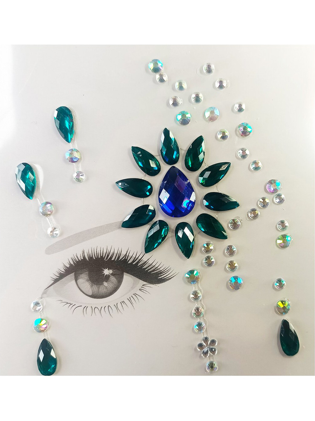 COLOR STYLE Temporary Body Jewel Face & Eye Bindi