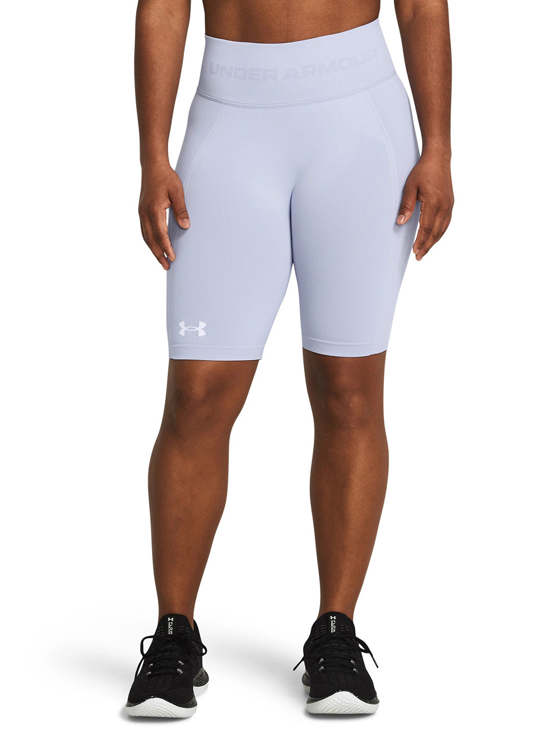 UNDER ARMOUR Women Skinny Fit Training or Gym Vanish Seamless Sports Shorts