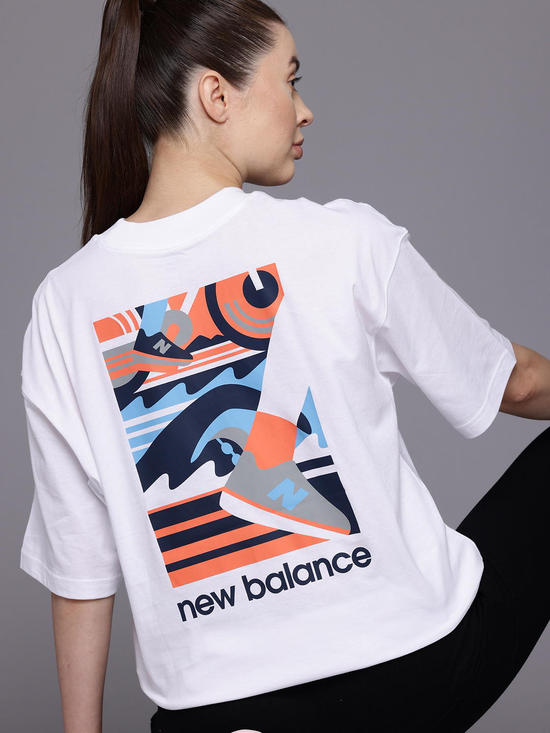 New Balance Sport Essentials Triathlon Oversized T-Shirt