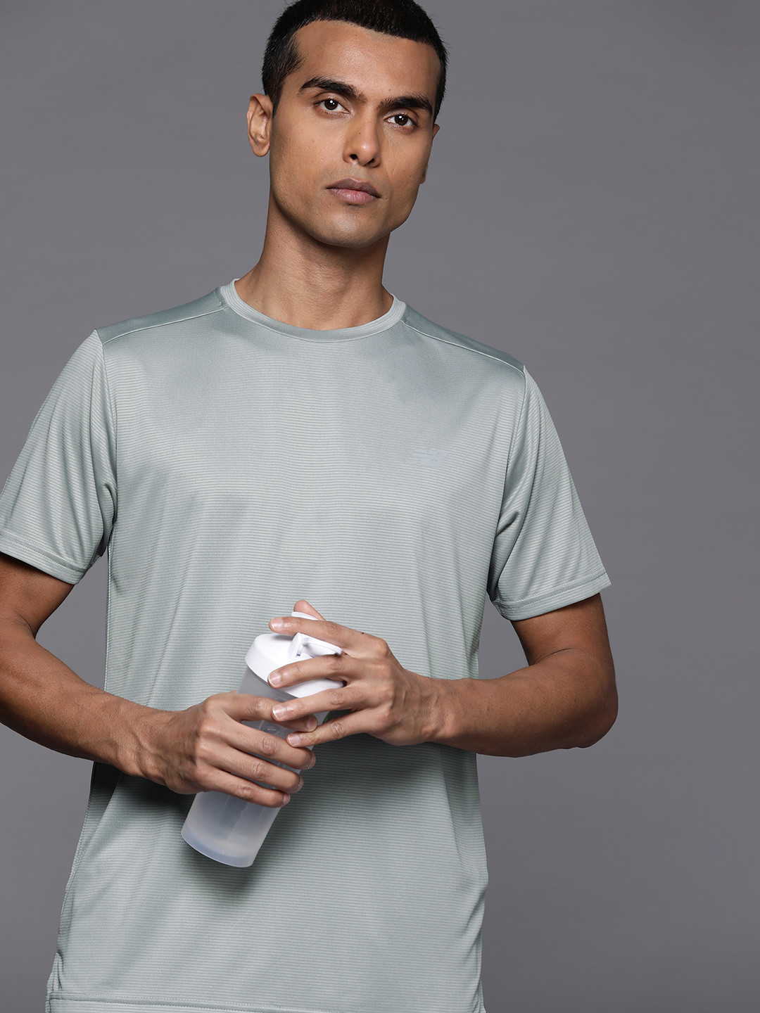 New Balance Short Sleeves Round Neck Sports T-shirt