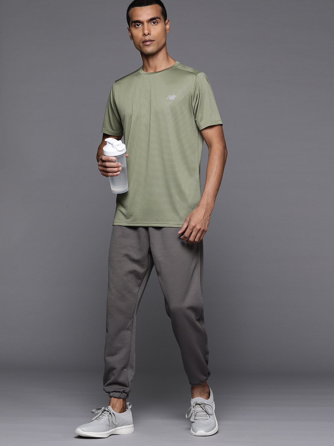 New Balance Short Sleeves Round Neck Sports T-shirt