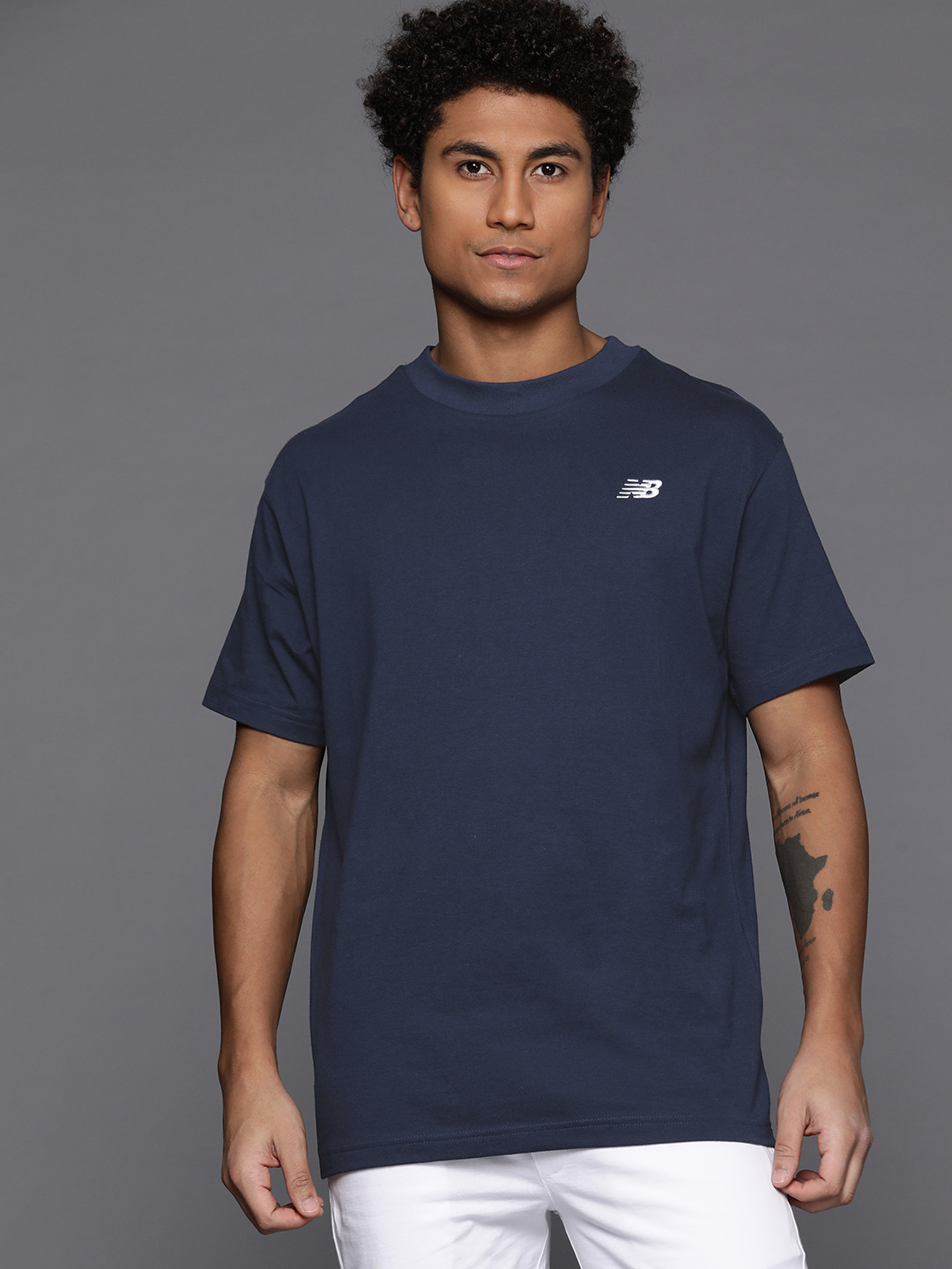 New Balance Round Neck Sports Relaxed Fit T-shirt