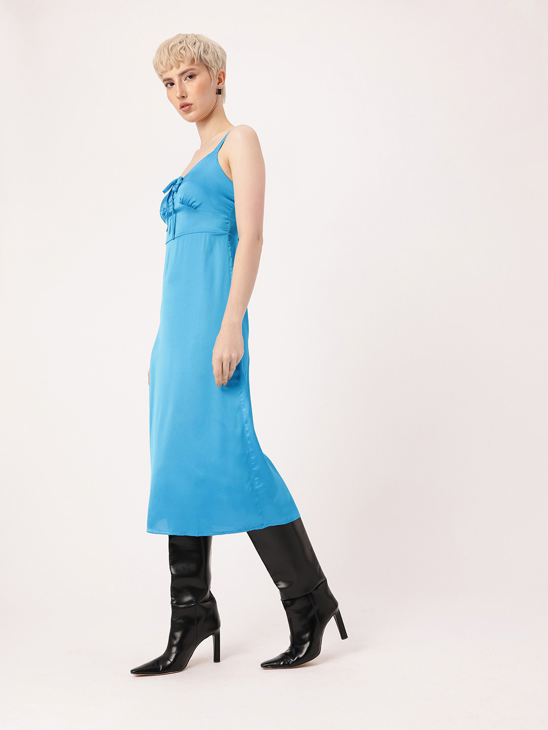 DressBerry Strappy Midi Empire Dress