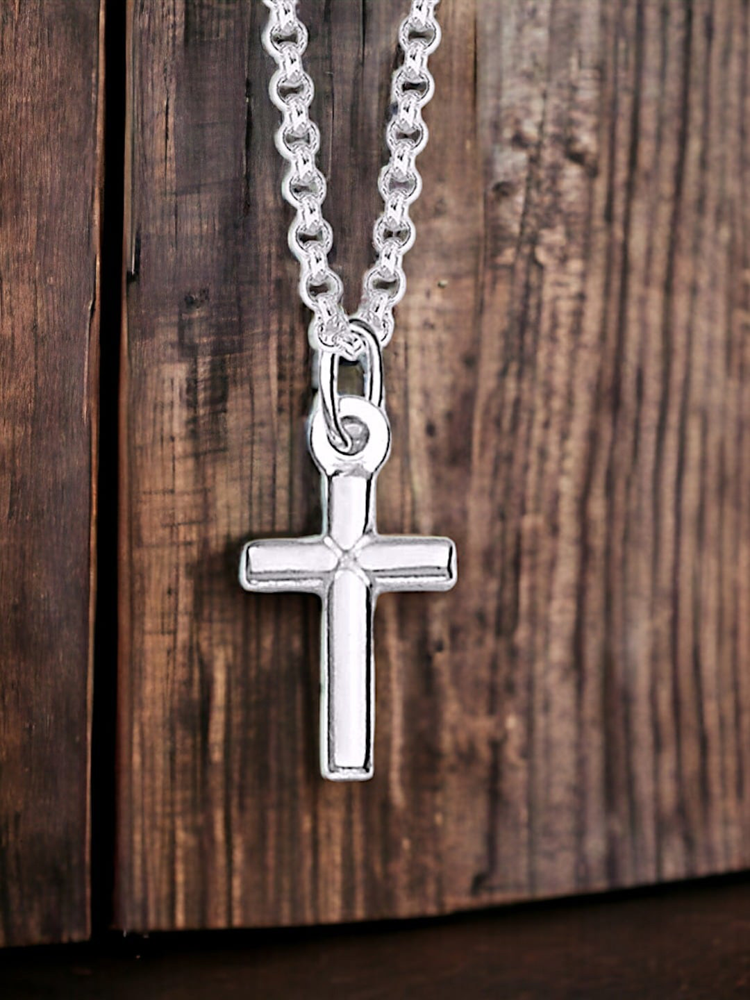 Taraash 925 Sterling Silver Cross Pendant