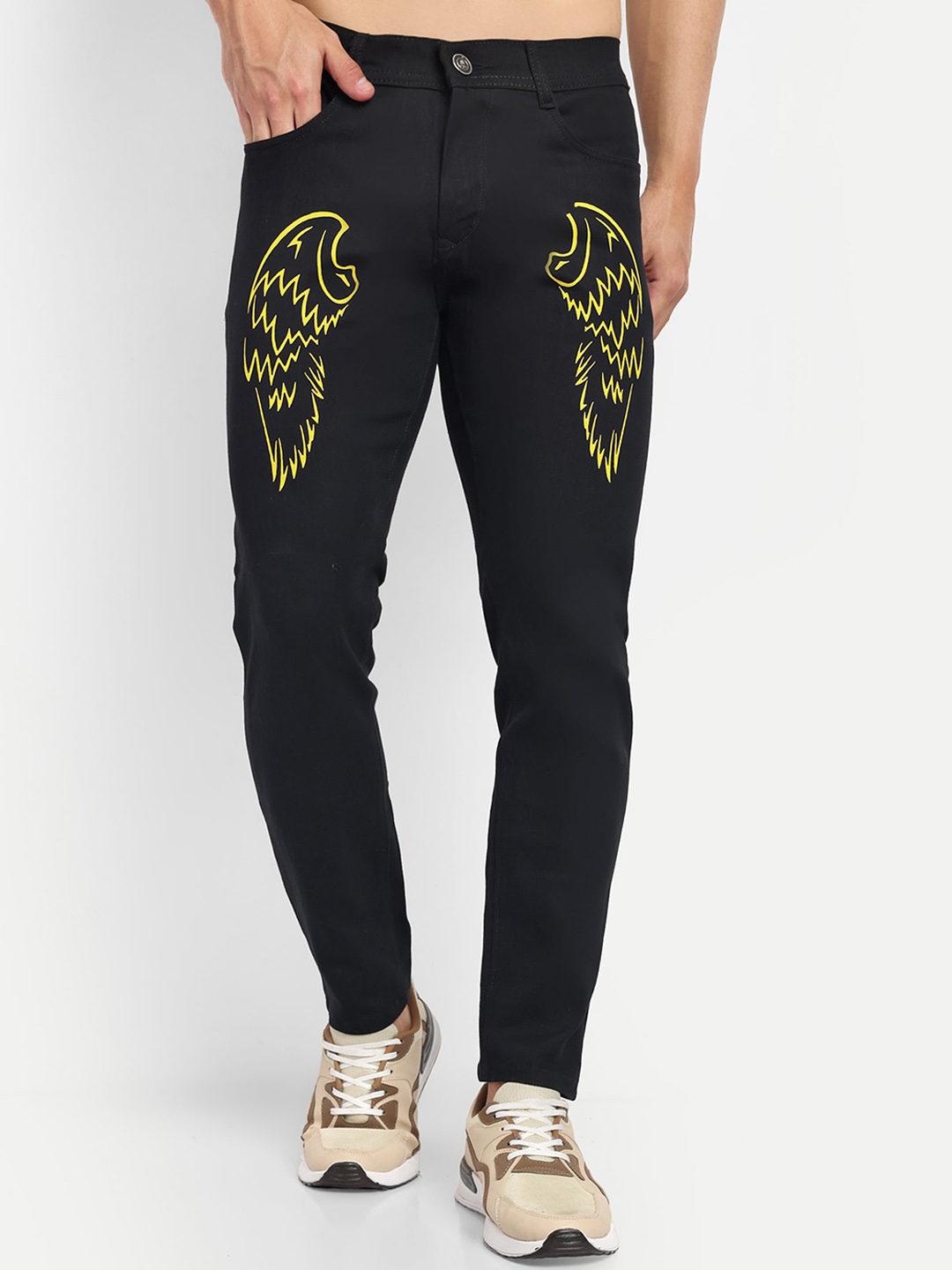 Buy styzon Men Mid Rise Comfort Slim Fit Printed Stretchable Jeans Jeans for Men 29076996 Myntra