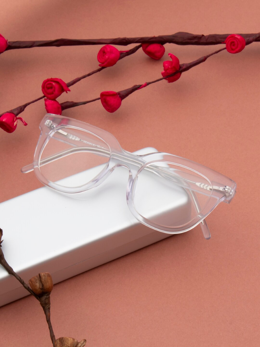 Ted Smith Unisex 100% Acetate Full Rim Square Frames HELIOS_C7