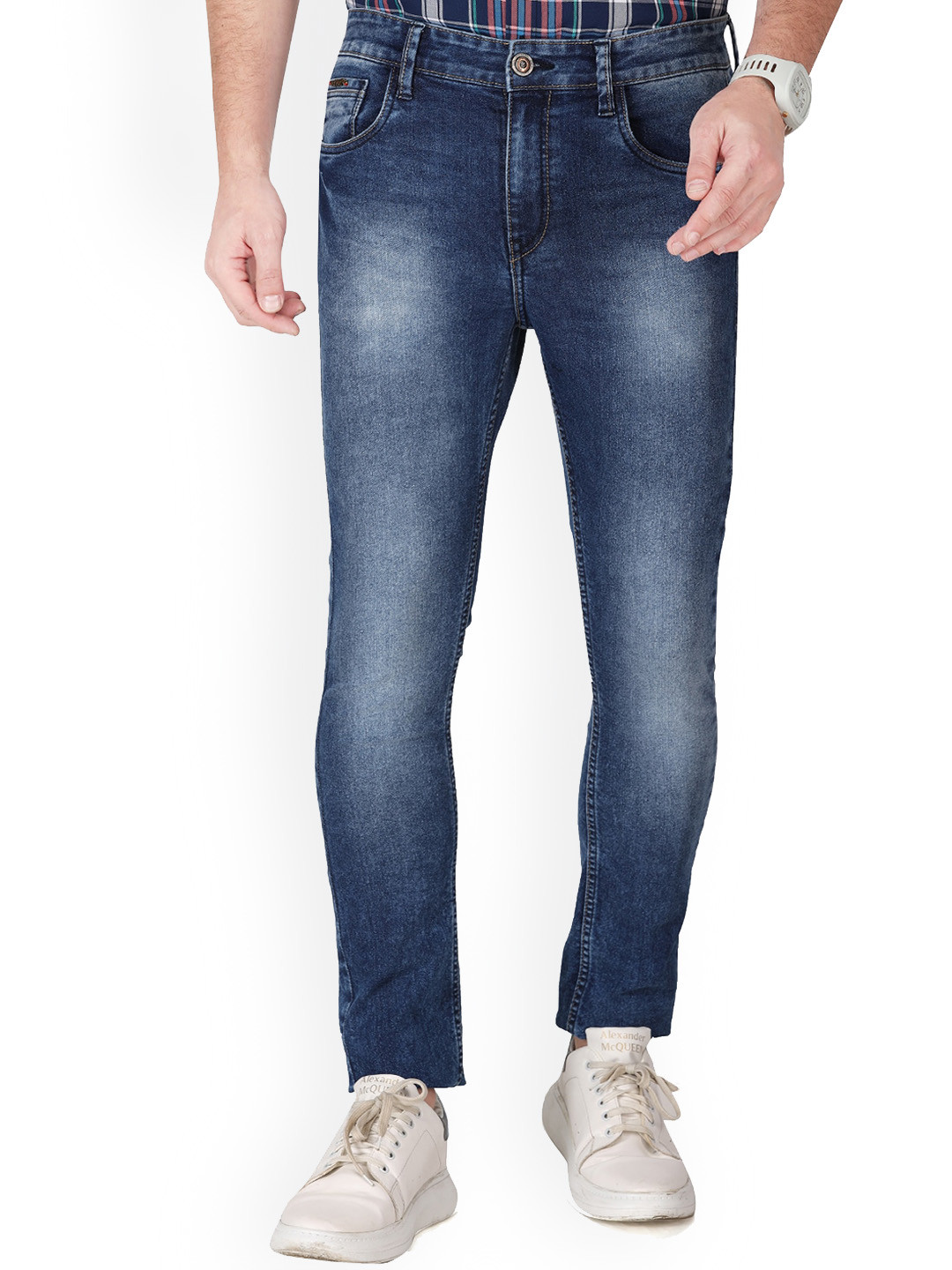 Monterrey SF Men Original Slim Fit Heavy Fade Cotton Stretchable Jeans