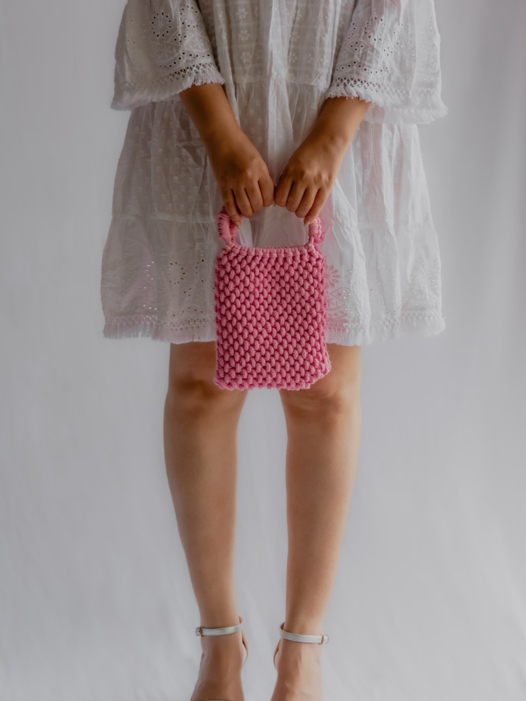 DECORDILL Self Designed Knotted Structured Sling Bag